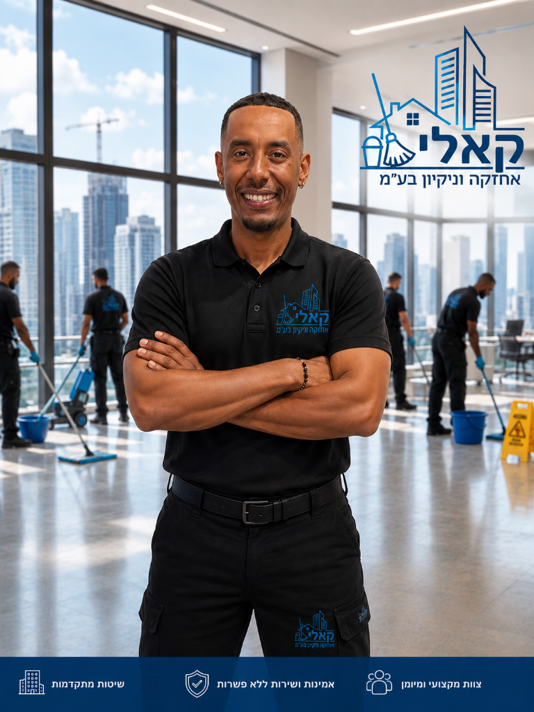 צוות קאלי – מנהל ועובדי חברת ניקיון מבנים ואחזקה